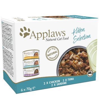 Applaws Kitten Food 70g - Mixed Pack 24 x 70g