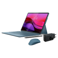 lenovo yoga tab 16gb 256gb wifi - tidal teal  charging adaptor  yoga pro mouse tidal teal qualcomm snapdragonr 8 gen 3 processor 330 ghz android256 gb ufs 40