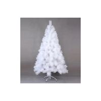 arbol de navidad pino navideno clasico decoracion navidena interior y exterior 210cm - 21m blanco