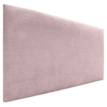 Dhome Cabecero De Pana Liso 110x50 Camas 105 - Rosa Palo