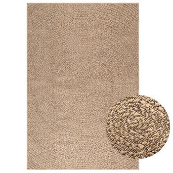 Alfombra Zizur Apariencia De Yute Interior Y Exterior 120x170cm Vidaxl