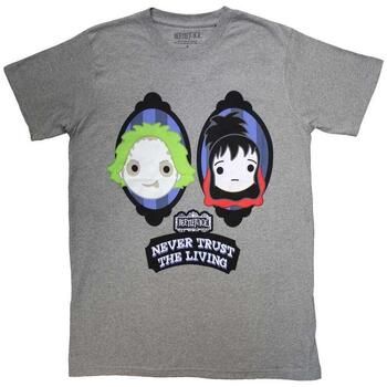 Beetlejuice Tops y Camisetas Never Trust The Living para mujer