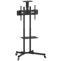 equip soporte de suelo con ruedas para pantalla de 37-70 vesa 600x400 max 50kg