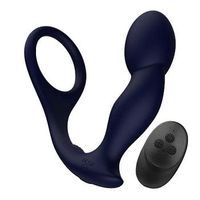 rev-masajeador de prostata de silicona con control remoto profesional