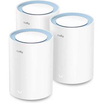 Cudy M1200 Pack de 3 Sistema Wi-Fi en Malla Doble banda AC1200