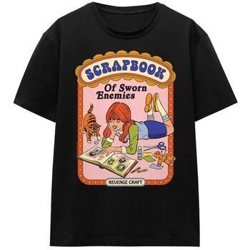 Steven Rhodes Camiseta Scrapbook Of Sworn Enemies para mujer