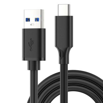 Cable USB-A a Tipo C de 60W 3A Carga Rápida Transmisión de Datos Núcleo de Cobre Estañado Línea 0.5M/1M/2M Largo para iP