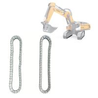 yi gong 970 520 excavadora rc piezas originales pistas de aleacion de zinc 1 par
