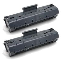 compatible twin pack hp 79a black toner cartridges 2 pack