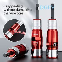 pelacables rapido para electricistas dgev taladro electrico pelacables multifuncional herramienta para retorcer cables