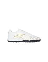 botas de futbol skechers skx 15 tf infantil blancooro