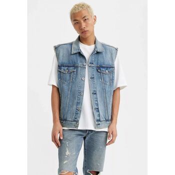 Levis Chaquetas A5789 0000 - RELAXED TRUCKER VEST-KENTUCKY BLUE VEST para hombre