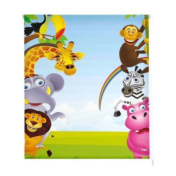 Estoralis - Estor Enrollable Translucido | Estampado Infantil | 150 X 180 Cm (ancho/alto) Tamaño Tela 147 X 175 Cm | I-866 Unico