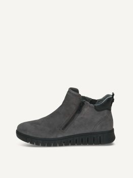 CAPRICE Bootie, grey, made of Leather without heel, Size 39
