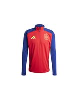 sudadera de futbol adidas espana tr top hombre rojo