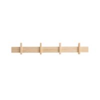 perchero grande de pared 80 cm sin barnizar