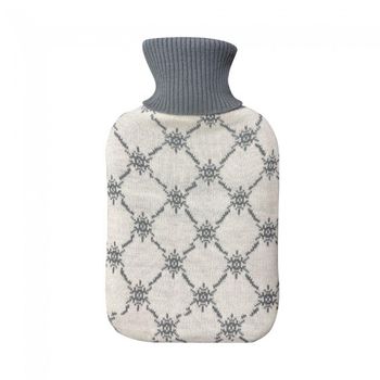 Bolsa de agua caliente con funda 1,7 litros. mimo copos