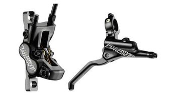 Tektro orion hd m745 freno de disco trasero de 4 pistones  sin disco  negro