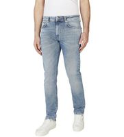 pepe jeans para hombre pm207390nc5 jeans en fit taper stanley azul 3432 casual algodon denim sostenible