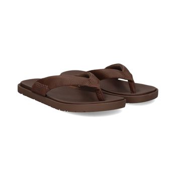 Ugg Chanclas Hombre - Marrón Talla 10