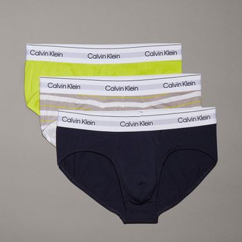 Calvin Klein Pack de 3 Slips LV00NB4388-WCN