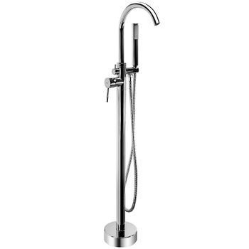 Grifo De Bañera De Piso Rea Lungo Chrome