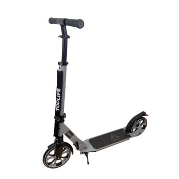 Patinete Adulto 100 kg Plegable 200mm/ABEC 7  Toplife, Blanco