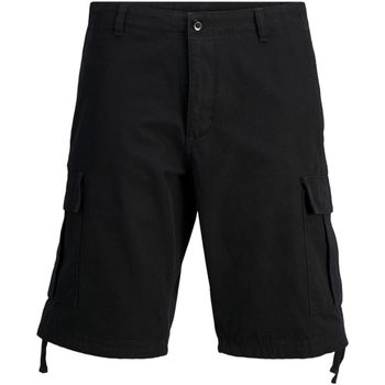 Jack & Jones Short 12248685 JPSTCOLE BARKLEY JJCARGO SHORTS SN BLACK para hombre