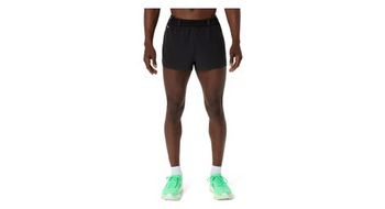 Pantalones cortos asics metarun negros para hombre