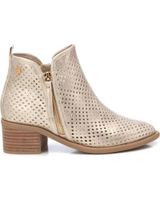 de xti botin xti 143961 perforado dorado oro