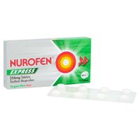 nurofen express ibuprofen 256mg
