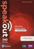 speakout elementary studentgcos book  interactive ebook with myenglis