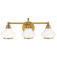 aplique de pared para banos ainsley 3 luces