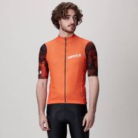 morvelo destroyer standard jersey - l - orange