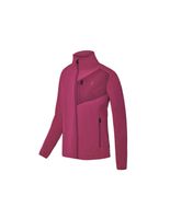 chaqueta de running joluvi trail pro mujer orquidea oscuro