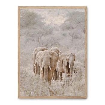 Cuadro Elephant Herd I