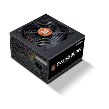 Fuente de Alimentación Zalman 800W 80 PLUS Bronze GV2SE Ventilador 12 cm ATX Negro