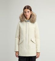 woolrich para mujer cfwwou0652fbut3128 parka luxury arctic raccoon beige xs casual poliester