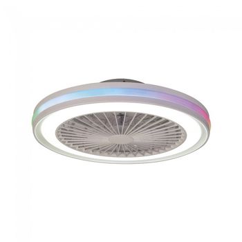 Ventilador led gamer rgb cct dimmable (40w)