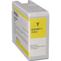 cartucho de tinta epson sjic36py amarillo para colorworks c6500c6000