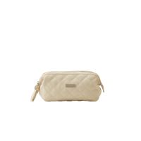 alameda cosmetic purse light beige