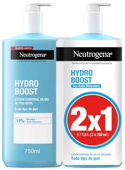 Neutrogena Hydro Boost Gel Hidratante Piel Normal a Seca 2x750 ml