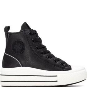 de XTI ZAPATILLAS ALTAS XTI 151297 NEGRAS CON PLATAFORMA NEGRO
