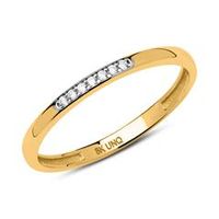 anillo de filigrana de oro 8 quilates con circonita