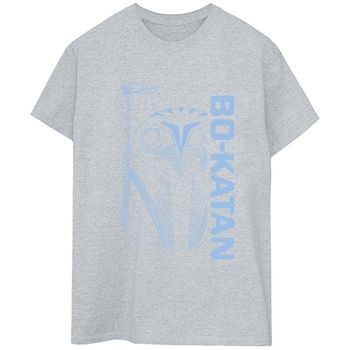 Disney Camiseta manga larga The Mandalorian para mujer