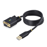 3ft 1m usb to null modem serial cable