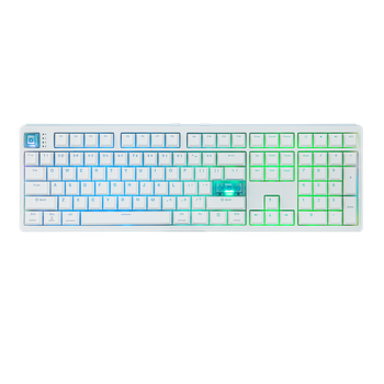 Teclado Magnético Inalámbrico EPOMAKER HE108 con Diseño ANSI US, Cableado/BT/2.4Ghz, con Batería de 10000mAh para Mac/WIN
