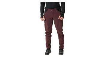 Vaude qimsa ii pantalon softshell ciclismo hombre morado