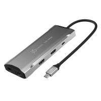 base para portatiles j5create jcd397-n miniestacion 4k60 elite usb-c