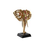 figura resina 43x22x555 elefante dorado